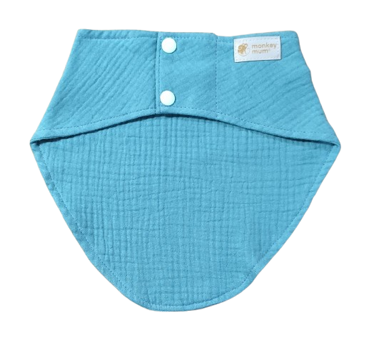 Muslinasta slinčica Monkey Mum® - Mentol