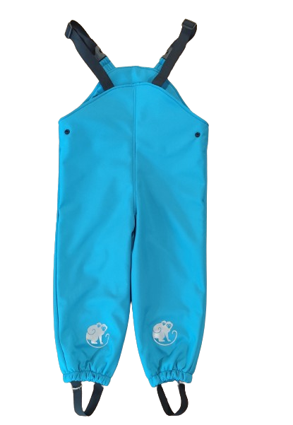 Monkey Mum® Softshell-Latzhose mit Membran - Fröhliche Eidechse