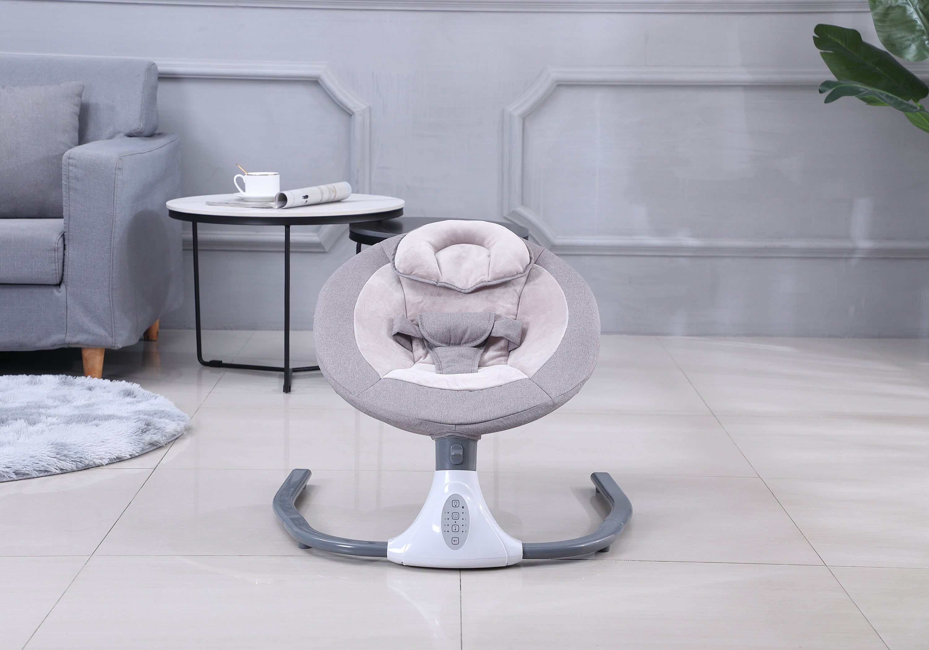 Columpio infantil eléctrico horizontal