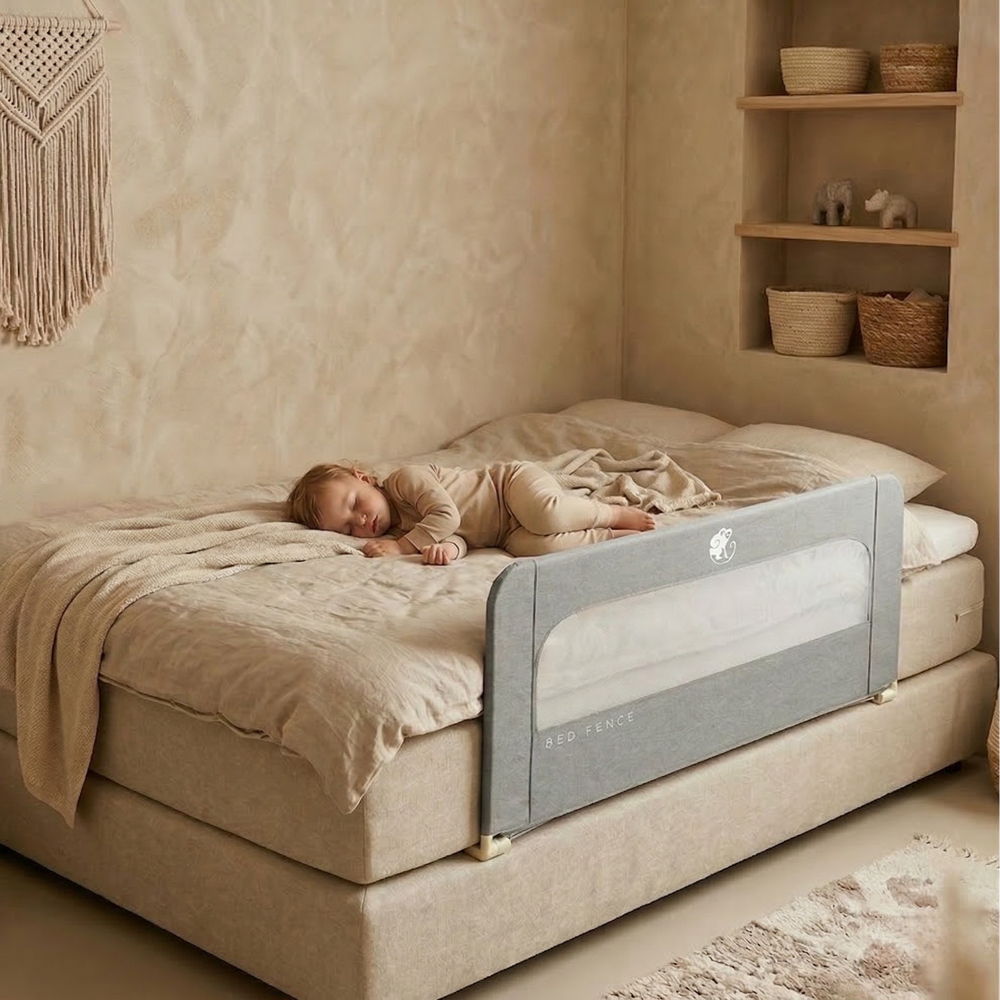 Monkey Mum® Short ágyrácsvédő - kibontva