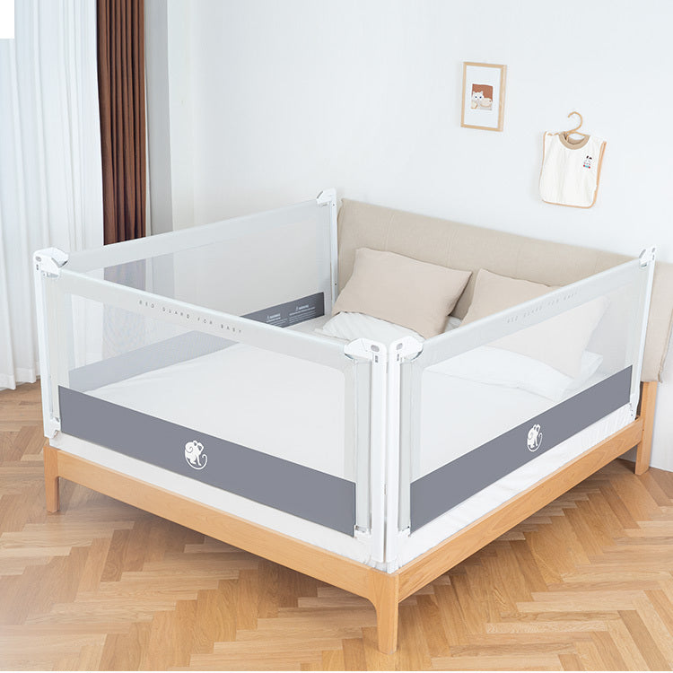Bettbarriere Monkey Mum® Popular - hellgrau - ausgepackt