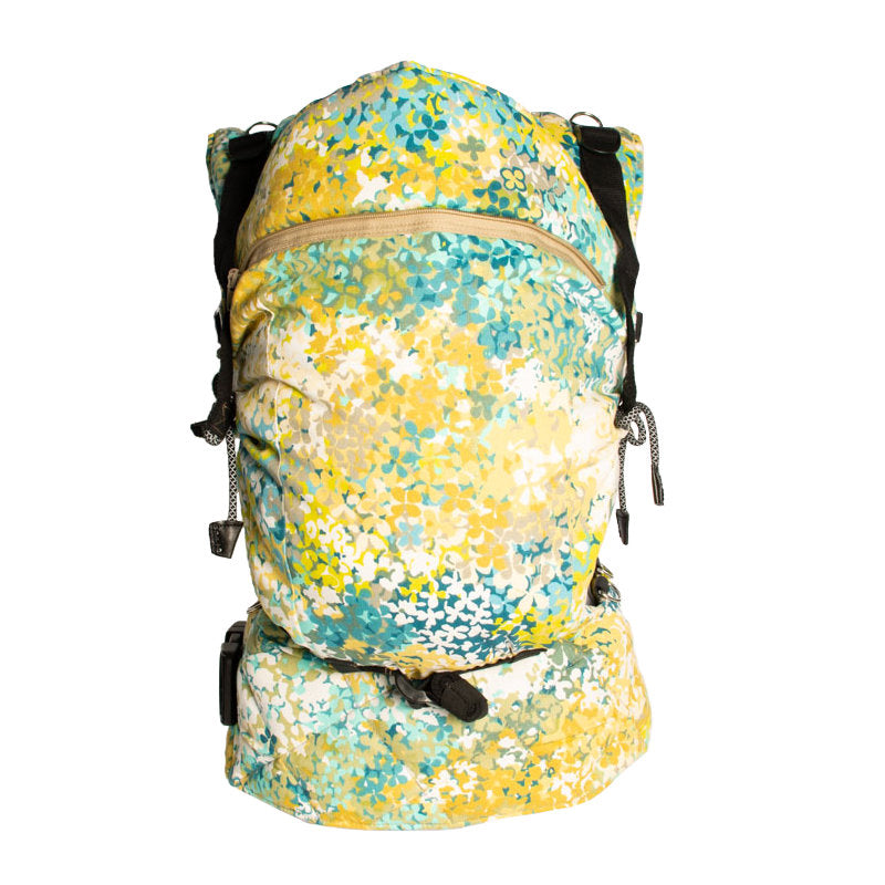 Monkey Mum® Marsupio ergonomico evolutivo Carrie - Prato fiorito