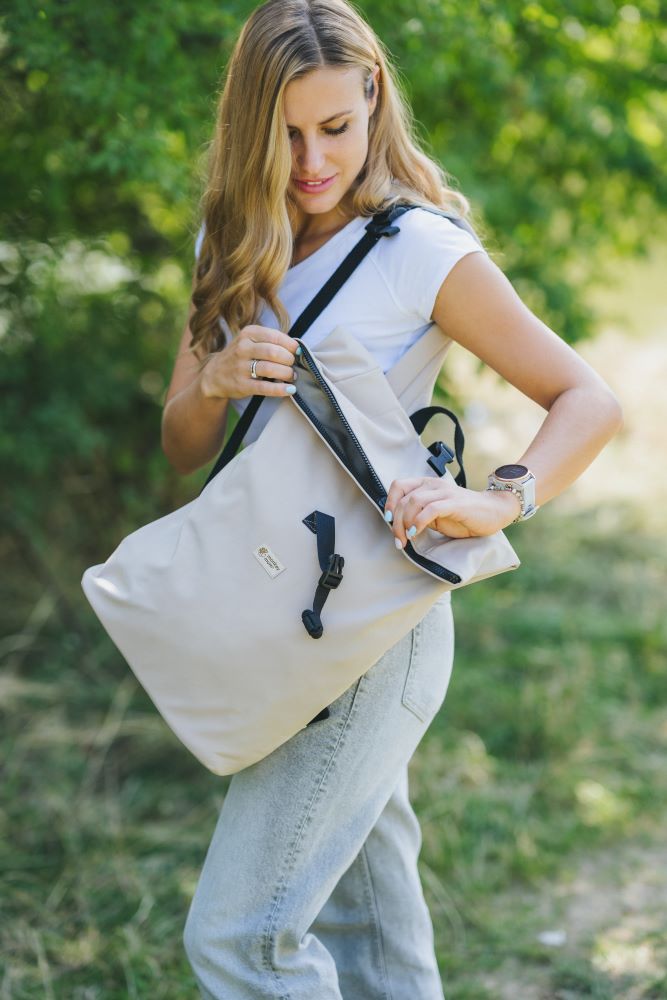 Monkey Mum® Integrated softshell backpack for the Carrie carrier - Safari Tour