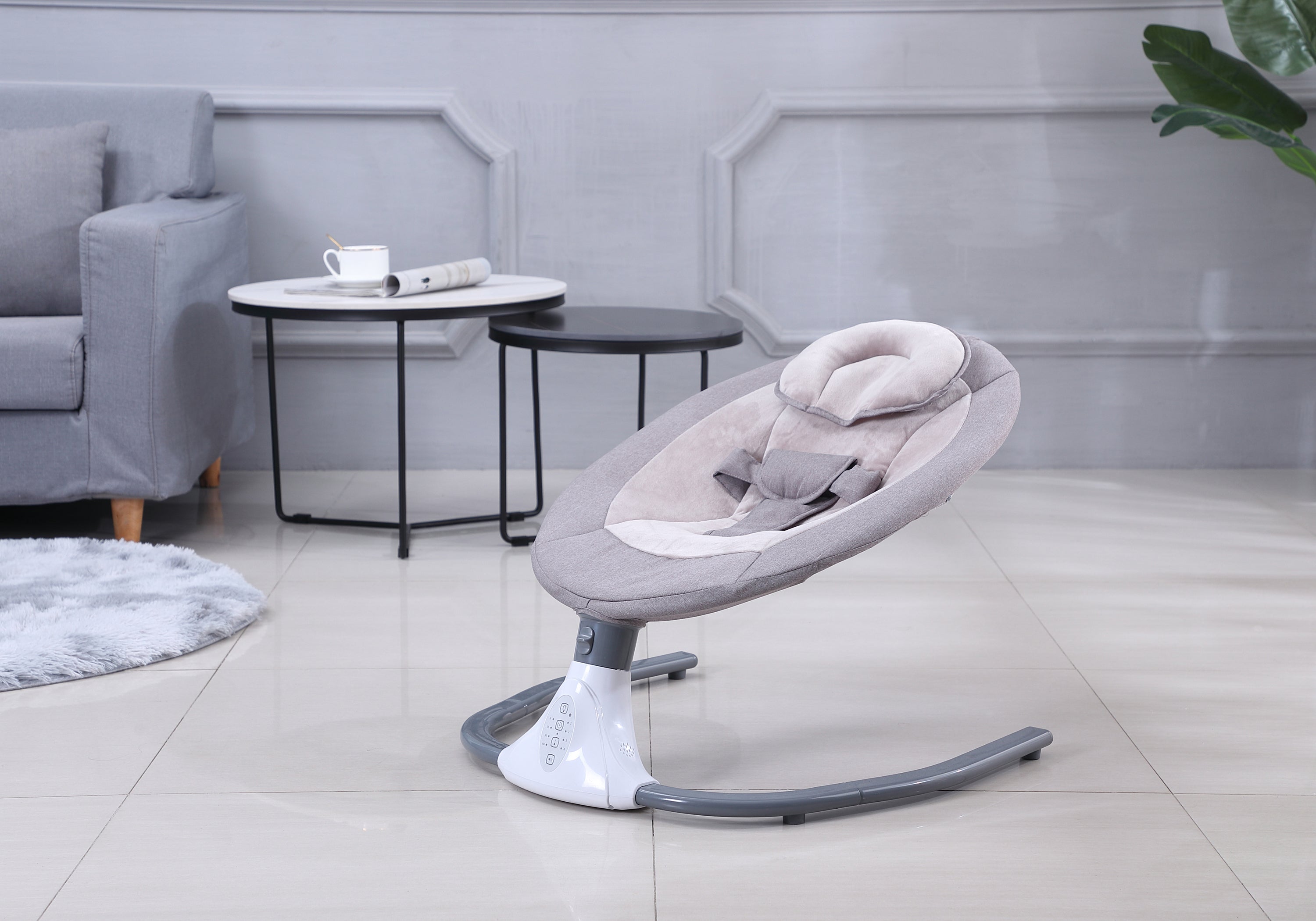 Columpio infantil eléctrico horizontal
