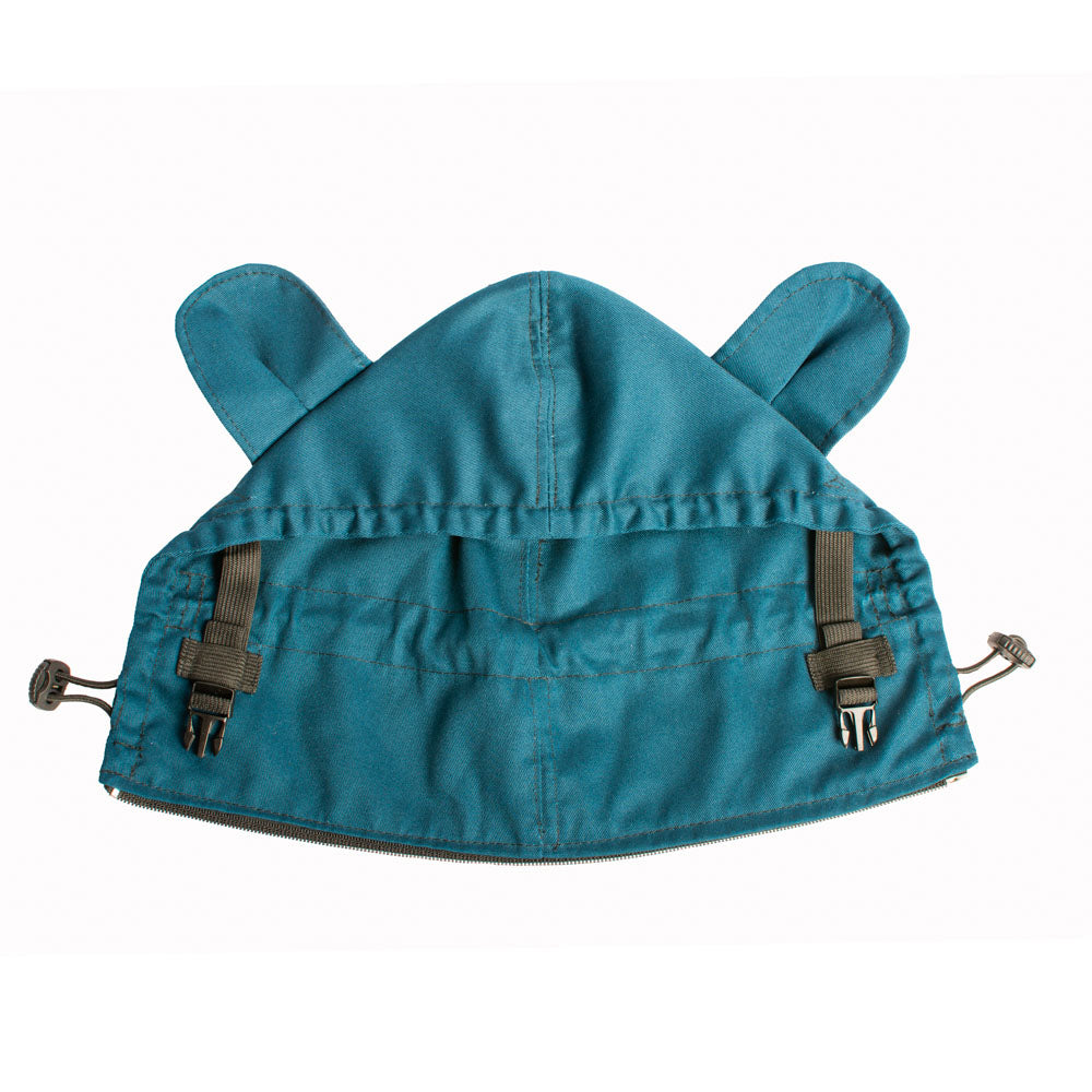 Monkey Mum® Capuche légère pour porte-bébé Carrie - Eau azur