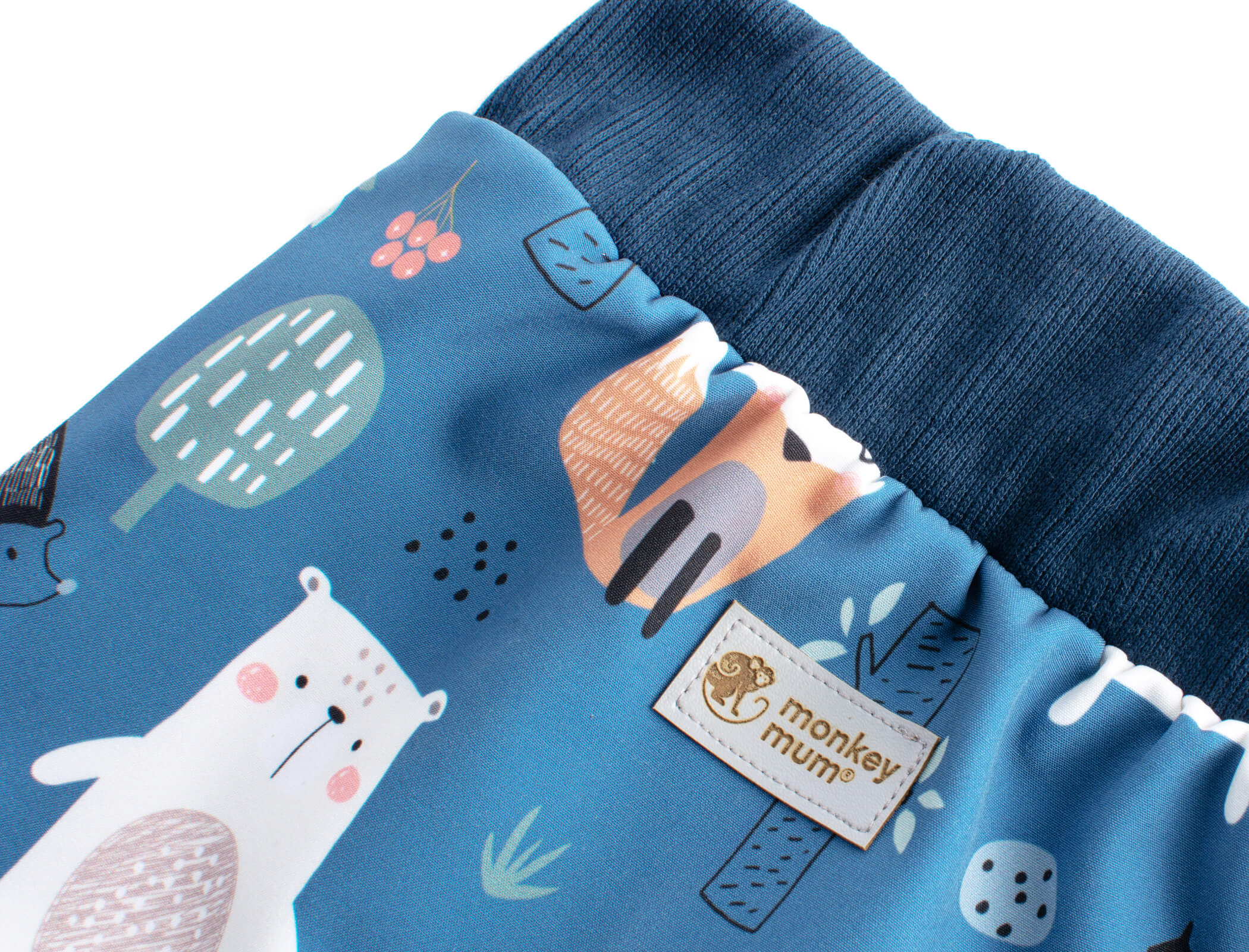 Kinder-Softshellhose mit Membran Monkey Mum® - Nachttierchen