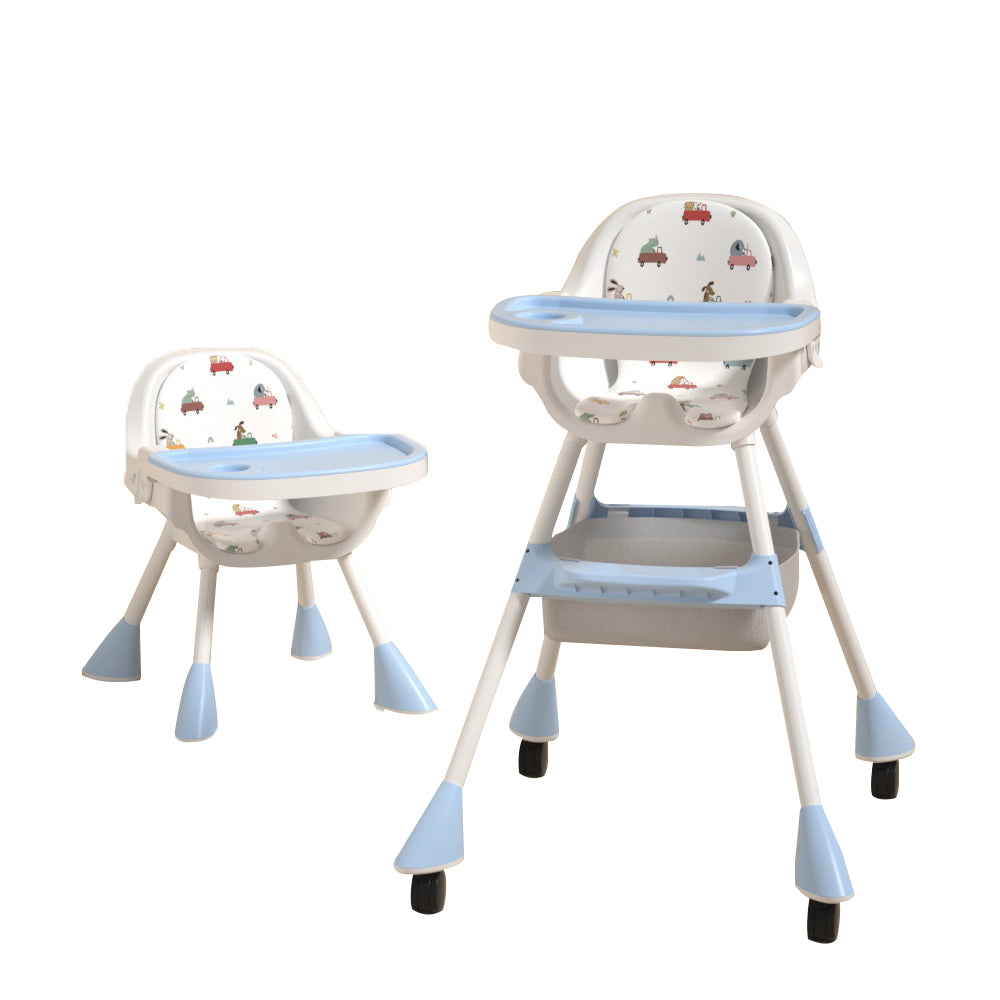 Kinderhochstuhl 2-in-1 Simple - Sky Blue