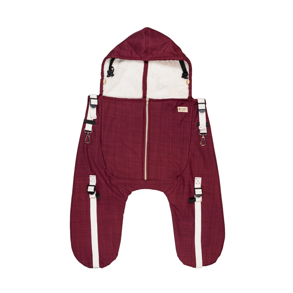 Monkey Mum® Insulated softshell pocket with sherpa lining for the Carrie carrier or stroller - Kitty