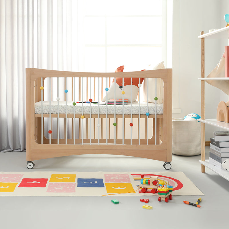 Berço infantil 4 em 1 - Maciço - 120x65 cm