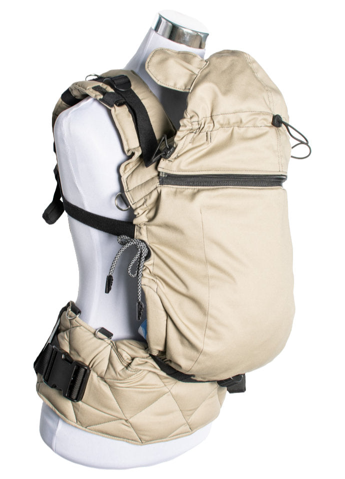 Monkey Mum® Capucha ligera para portabebés Carrie - Arena del desierto