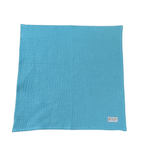 Couche en mousseline Monkey Mum® - Menthe