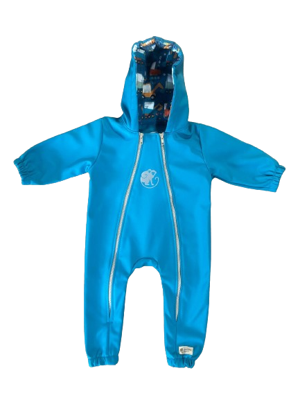 Monkey Mum® Mono de softshell con membrana – Obrador alegre - talla 62/68, 74/80
