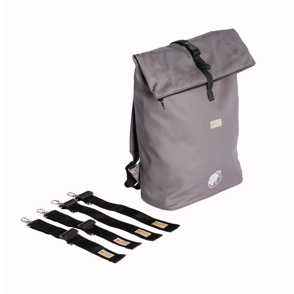 Monkey Mum® Integrated twill backpack for the Carrie carrier - Fresh Breeze