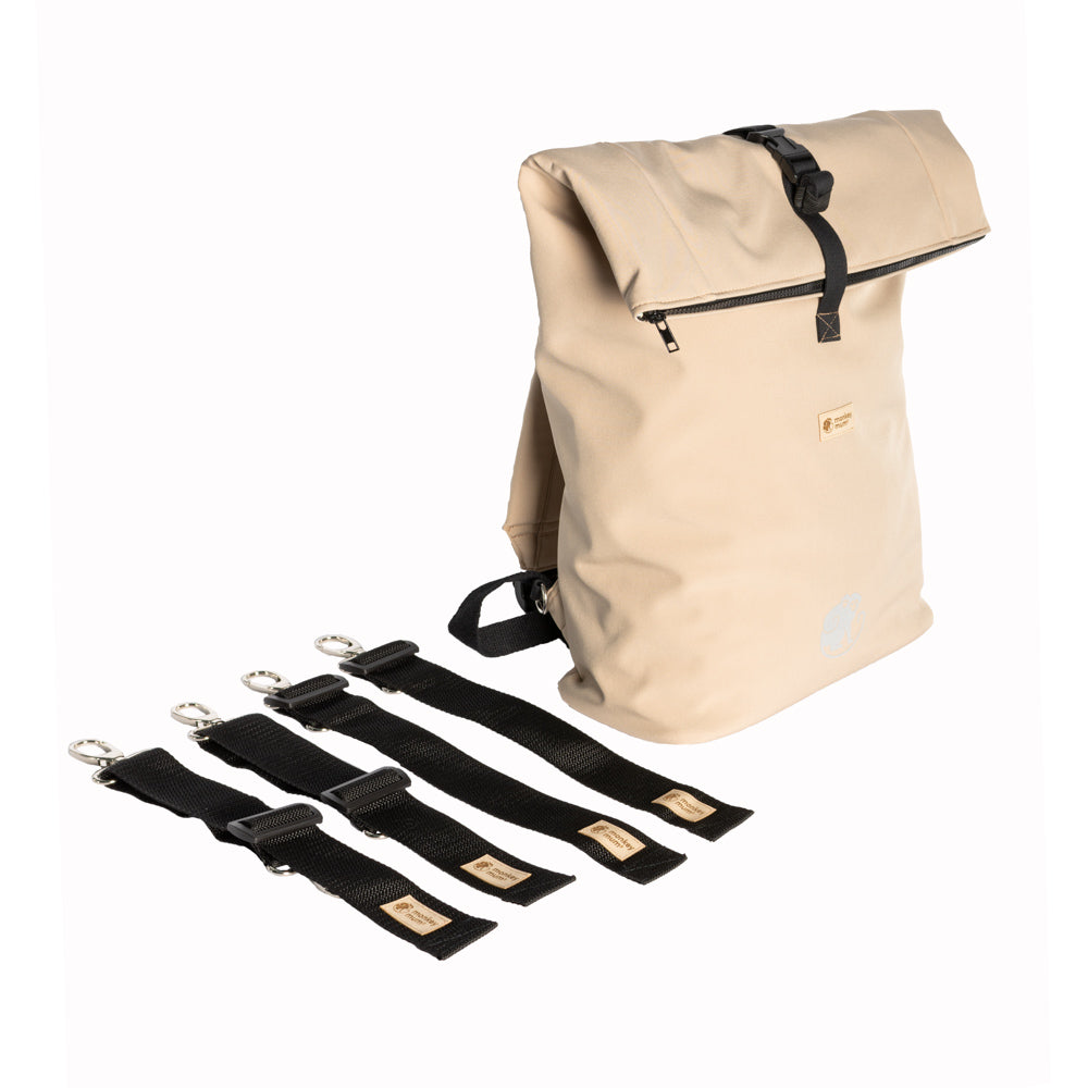 Monkey Mum® Integrated softshell backpack for the Carrie carrier - Safari Tour