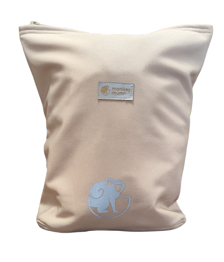 Dětský softshellový batůžek Monkey Mum®  - Béžový