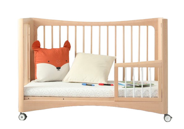 Berço infantil 4 em 1 - Maciço - 120x65 cm