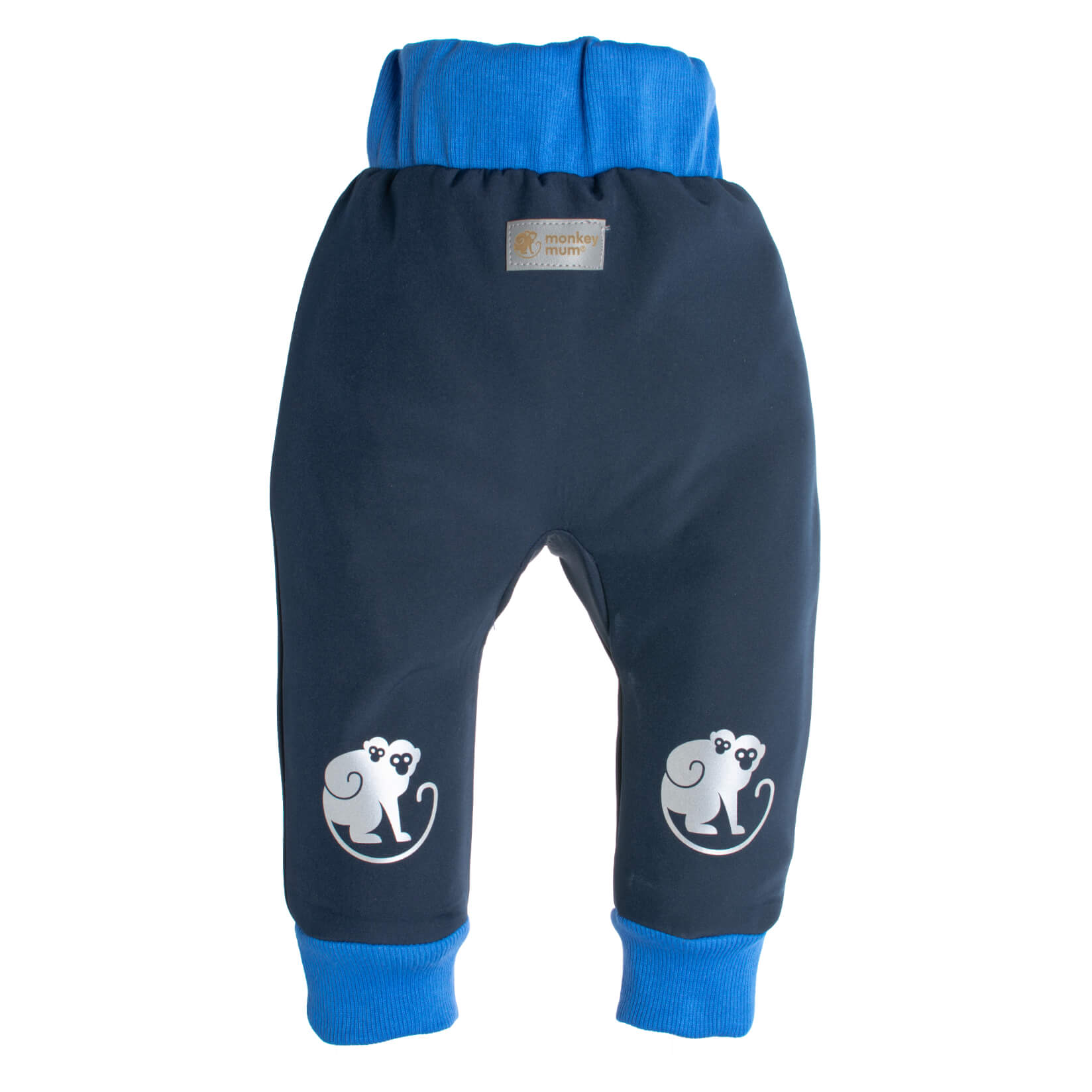 Pantaloni softshell per bambini con membrana Monkey Mum® - Cielo notturno
