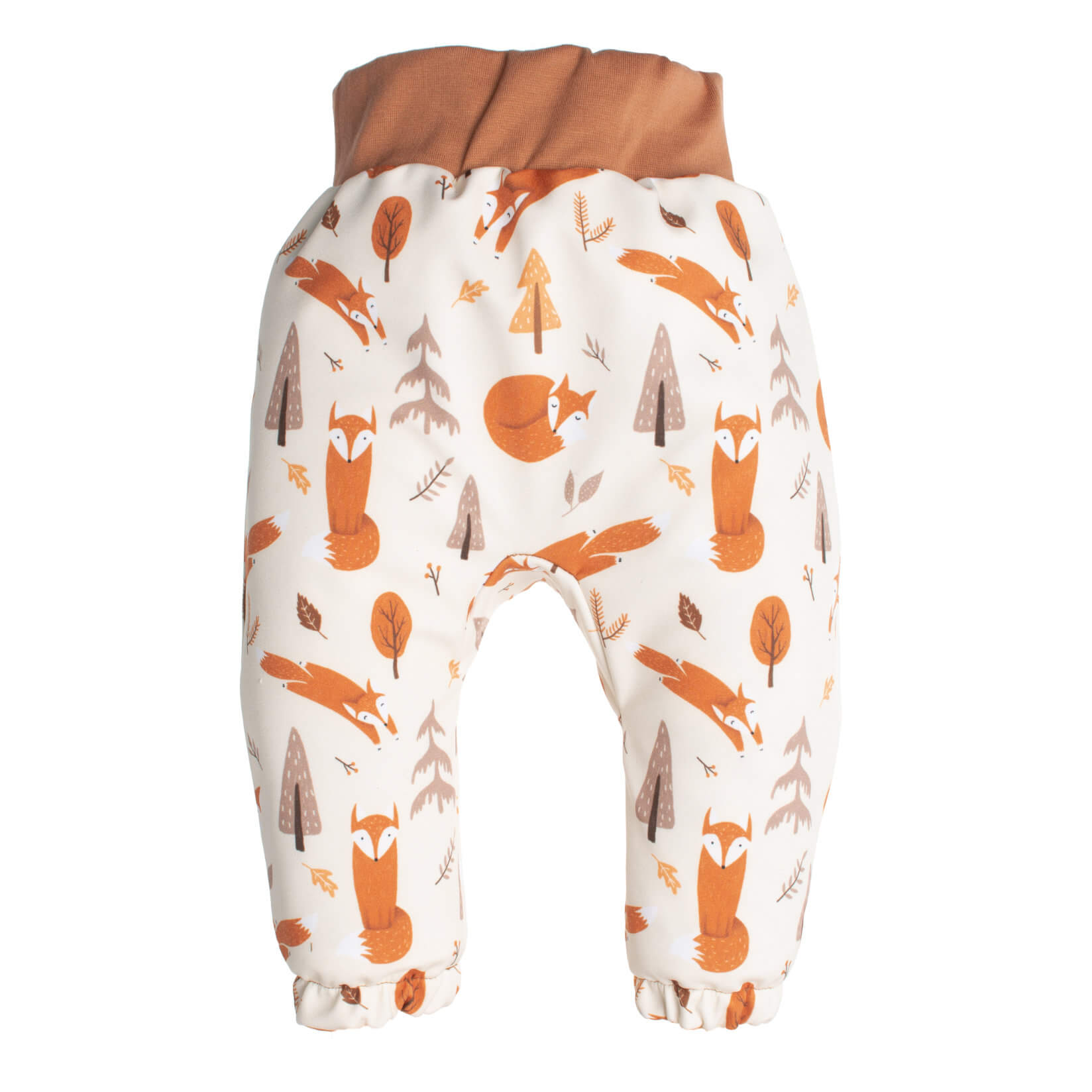 Pantaloni softshell per bambini con membrana Monkey Mum® - Giochi della volpe
