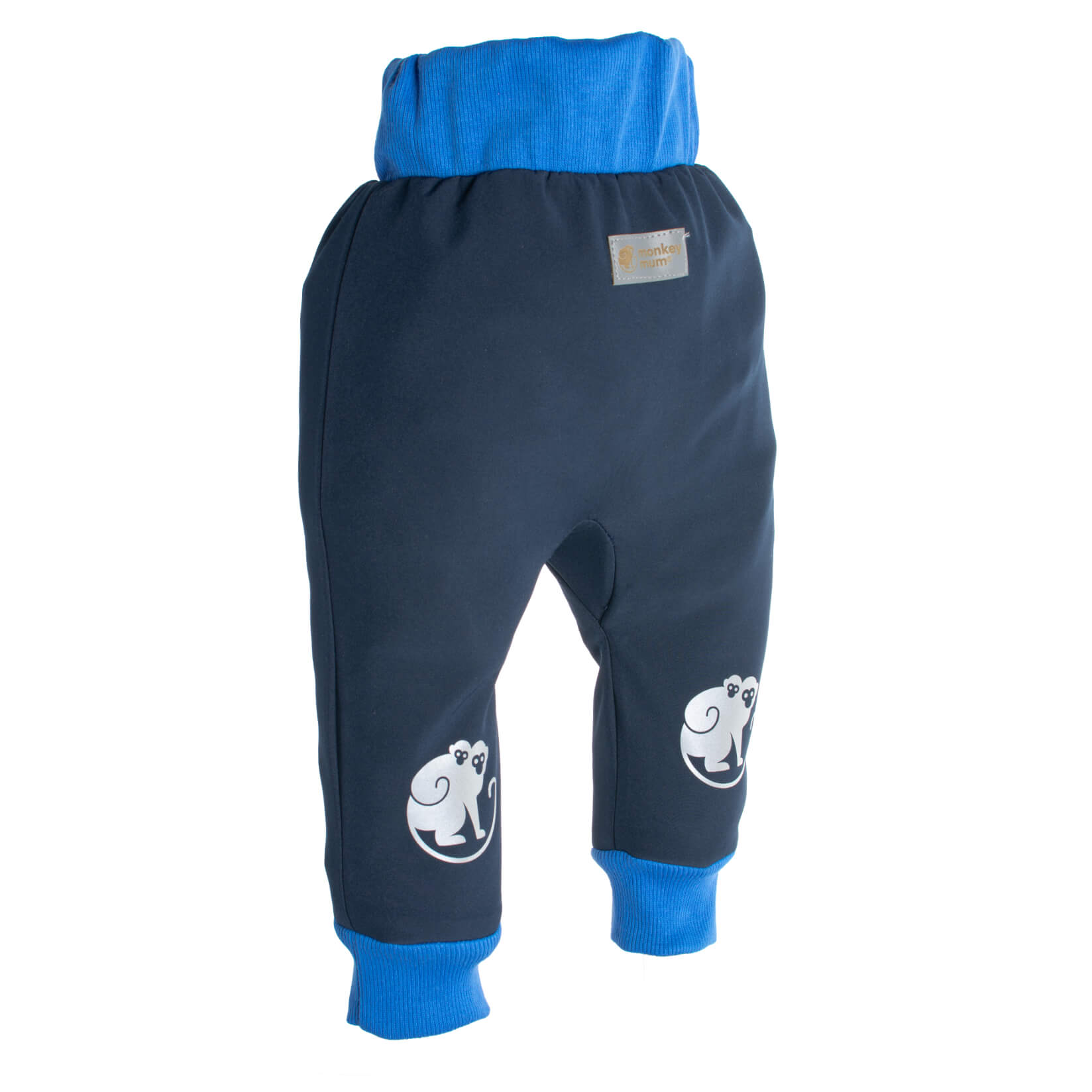Kinder-Softshellhose mit Membran Monkey Mum® - Nachthimmel