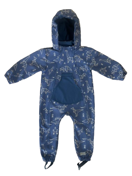 Monkey Mum® Mono softshell con membrana – Constelación de dinosaurios - talla 86/92