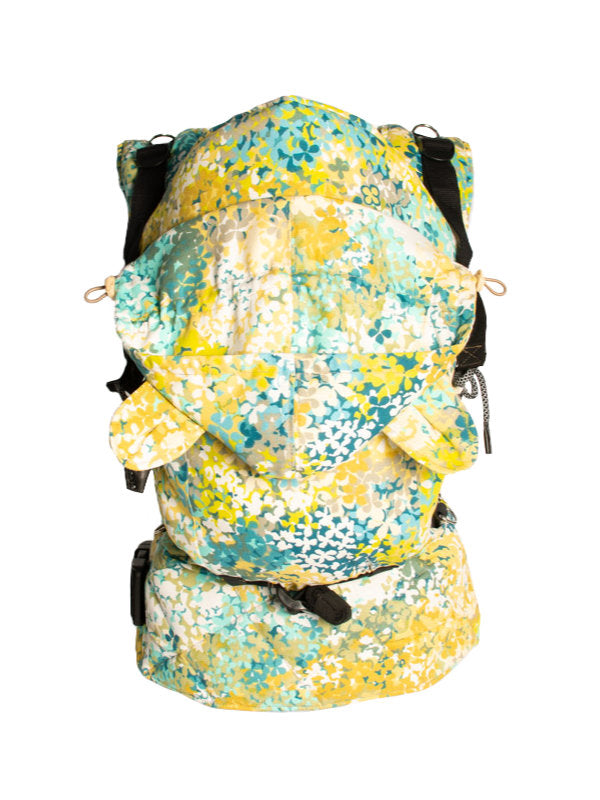 Monkey Mum® Lichte capuchon voor de Carrie-draagzak - Bloeiende weide