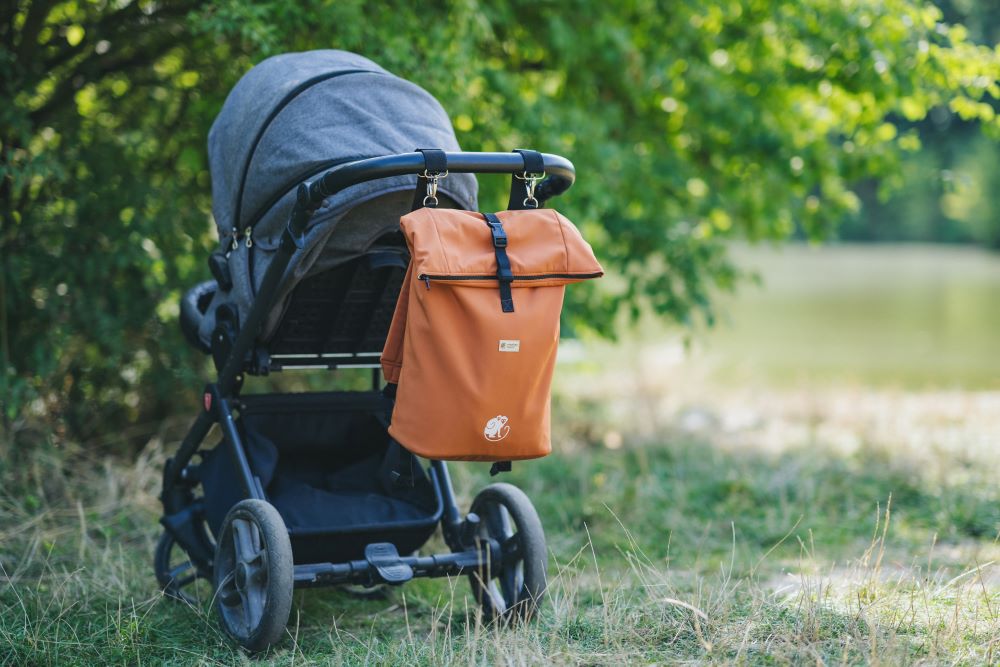 Monkey Mum® Integrated softshell backpack for the Carrie carrier - Mysterious Trip