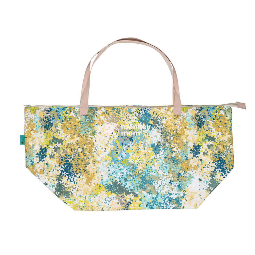 Monkey Mum® Reise-Stofftasche für Zubehör Carrie - Blühende Wiese