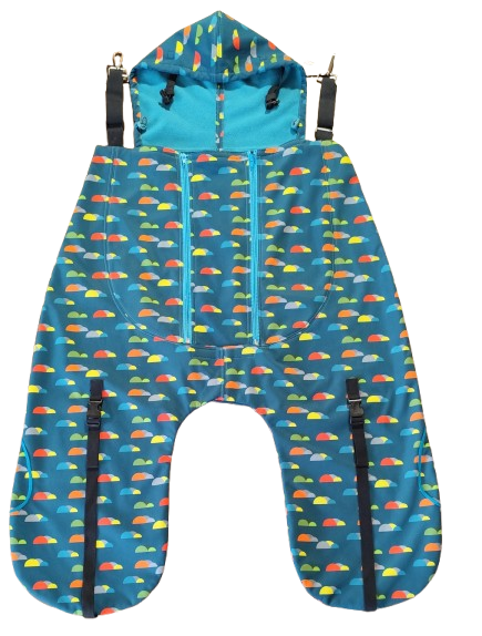 Monkey Mum® Wärmende Softshell-Tasche für die Trage oder den Kinderwagen Carrie - Schildkröte