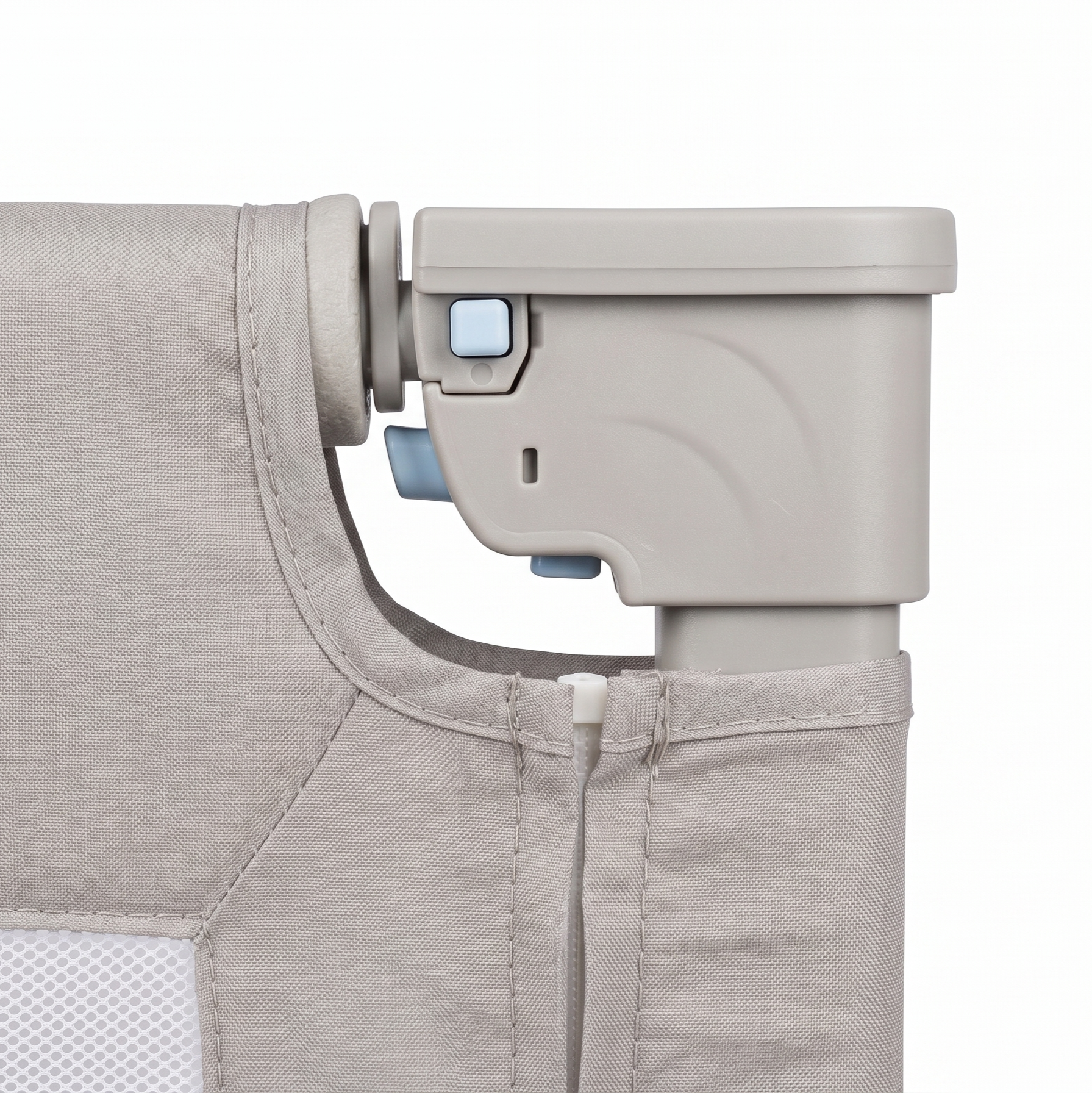 Bettbarriere Monkey Mum® Economy - hellgrau - ausgepackt
